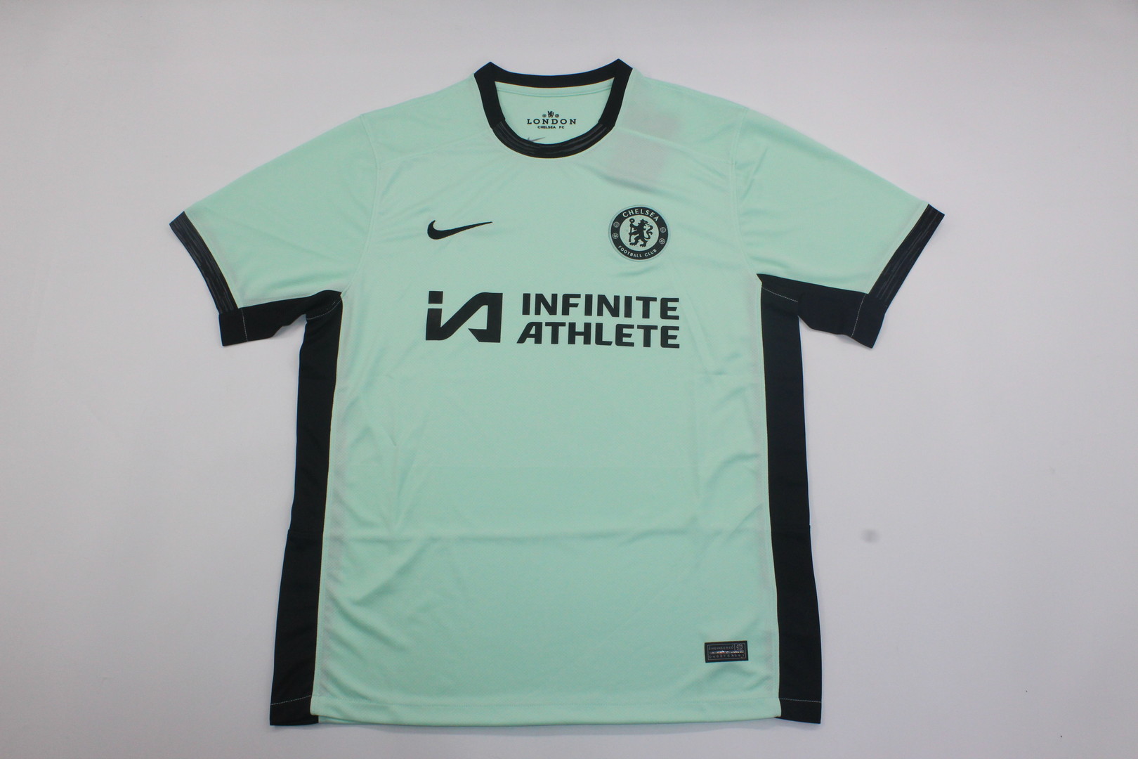 AAA Quality Chelsea 23/24 Third Green Sponsor Soccer Jersey